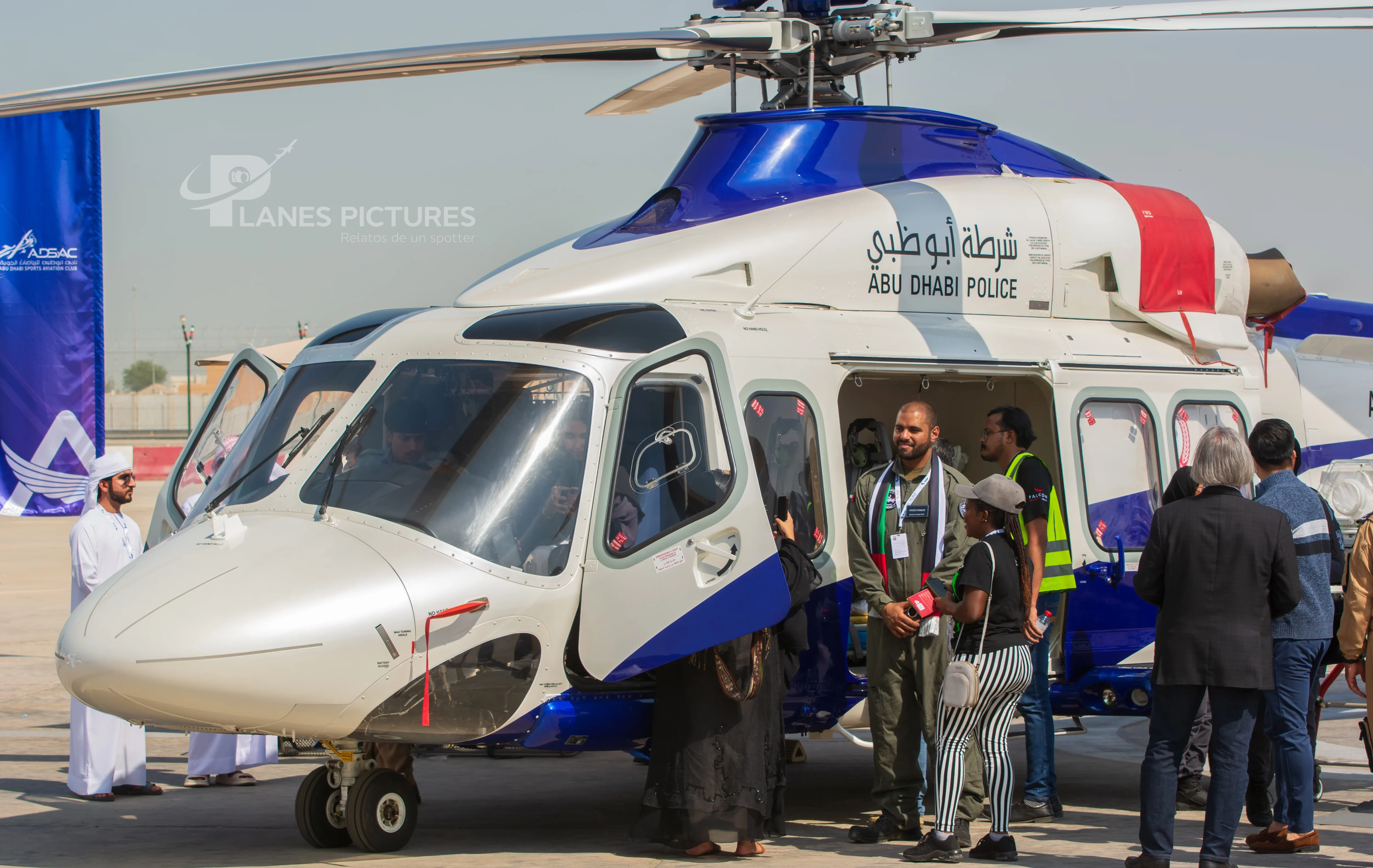 Agusta Westland AW139 en Abu Dhabi Aie expo 2022